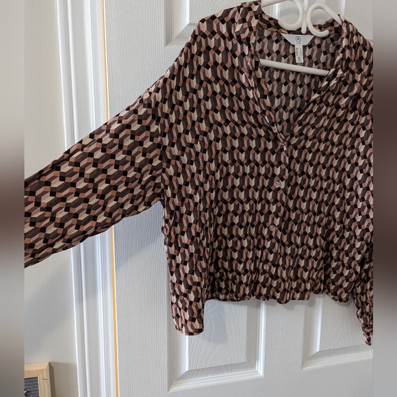 Patterned Blouse from Penningtons - Picture 2 of 4